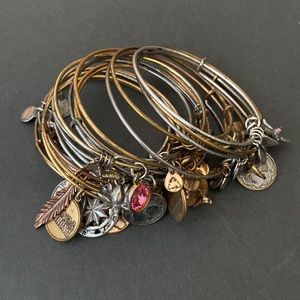 Bundle of 16 Alex & Ani Bracelets